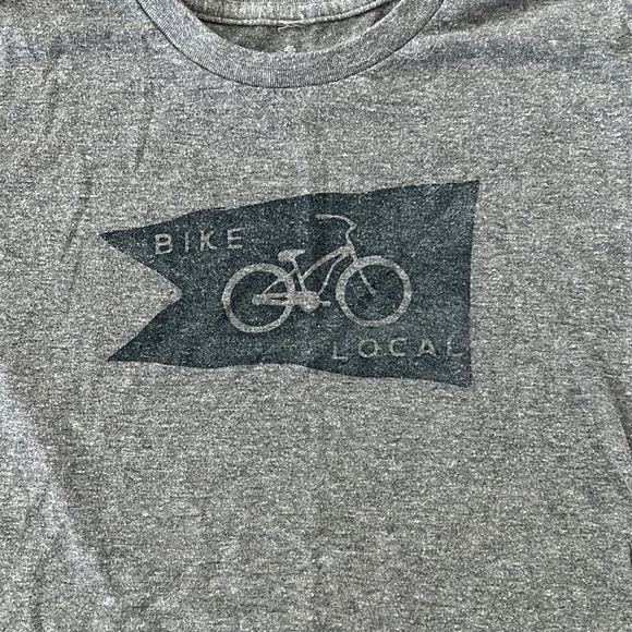 Locally Grown “Bike Local” kids tee - Picture 2 of 3